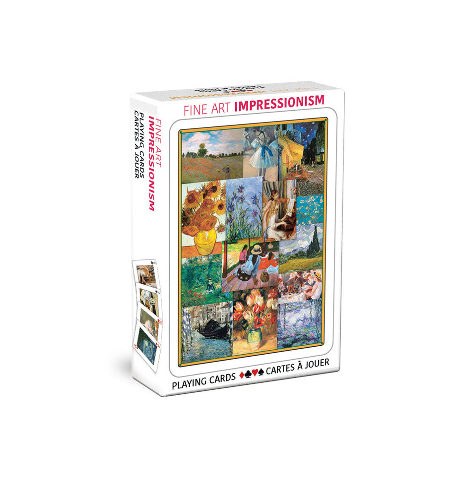 EuroGraphics Playing Cards: Fine Art - Impressionism (ONLINE ORDER ONLY)