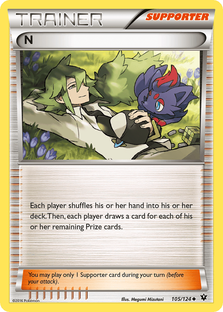 N (105/124) [XY: Fates Collide] (Online Only)