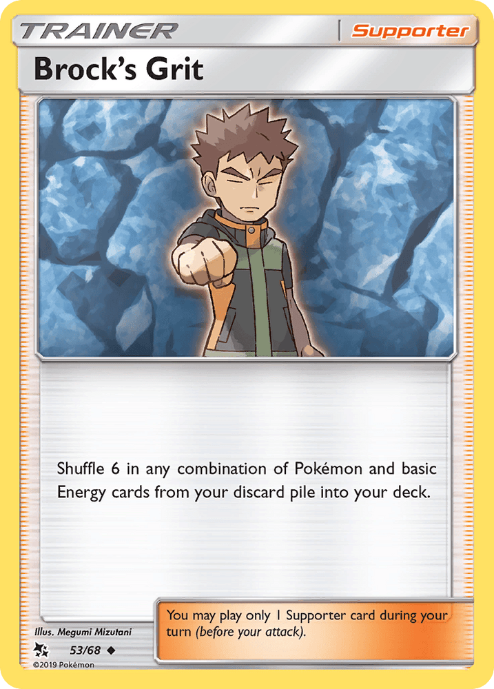 Brock's Grit (53/68) [Sun & Moon: Hidden Fates] (Online Only)