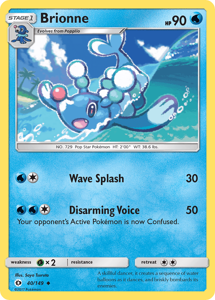 Brionne (40/149) [Sun & Moon: Base Set] (Online Only)