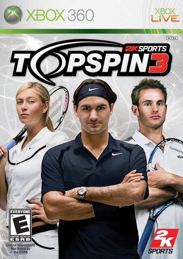 Top Spin 3 (Xbox 360) (ONLINE ORDER ONLY)