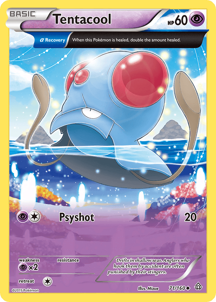 Tentacool (71/160) [XY: Primal Clash] (Online Only)
