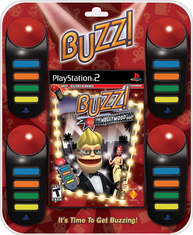 Buzz!: The Hollywood Quiz Bundle (Playstation 2) (Online Order Only)