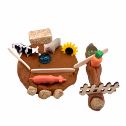 Farm Animal Play Dough Sensory Jar Kit (ONLINE ORDER ONLY)