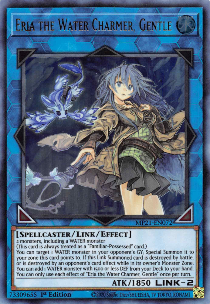 Eria the Water Charmer, Gentle [MP21-EN072] Ultra Rare (ONLINE ORDER ONLY)