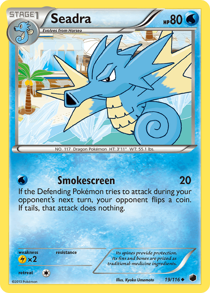 Seadra (19/116) [Black & White: Plasma Freeze] (Online Only)