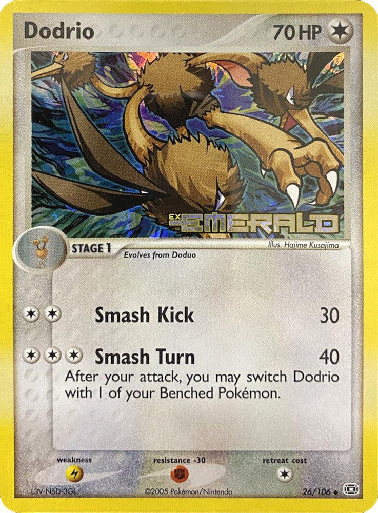 Dodrio (26/106) (Stamped) [EX: Emerald] (Online Only)