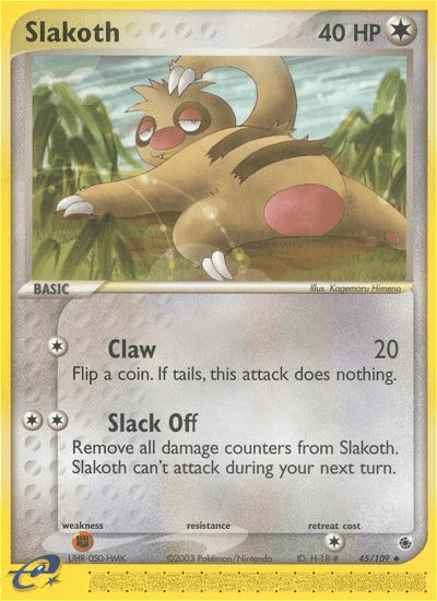 Slakoth (45/109) [EX: Ruby & Sapphire] (Online Only)