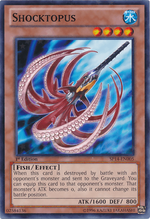 Shocktopus [SP14-EN005] Starfoil Rare (ONLINE ORDER ONLY)