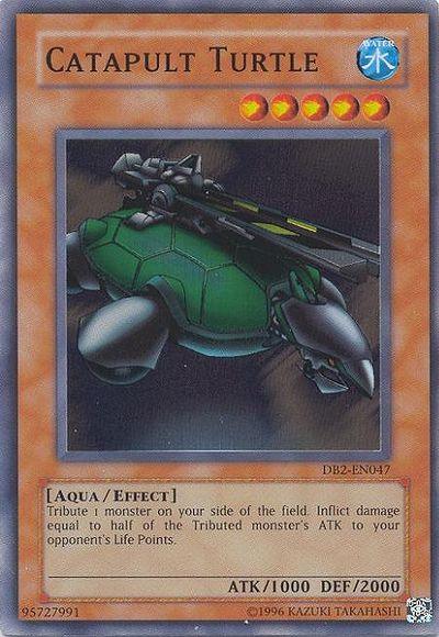 Catapult Turtle [DB2-EN047] Super Rare (ONLINE ORDER ONLY)