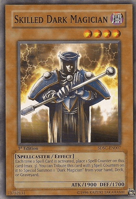 Skilled Dark Magician [SDSC-EN007] Common (ONLINE ORDER ONLY)