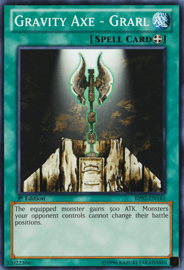 Gravity Axe - Grarl [BP02-EN143] Common (ONLINE ORDER ONLY)