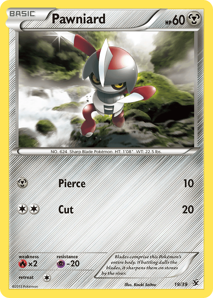 Pawniard (19/39) [XY: Kalos Starter Set] (Online Only)