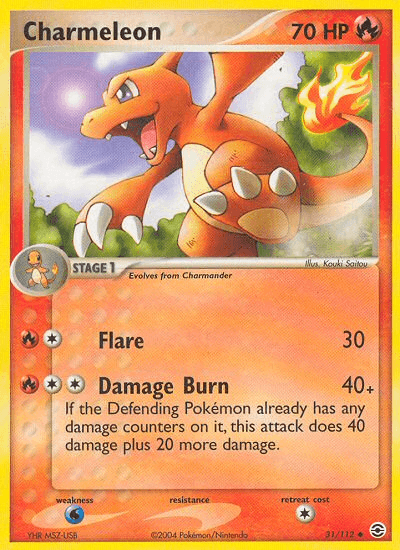Charmeleon (31/112) [EX: FireRed & LeafGreen] (Online Only)