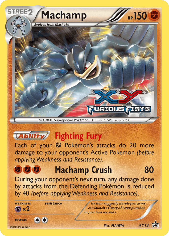 Machamp (XY13) [XY: Black Star Promos] (Online Only)