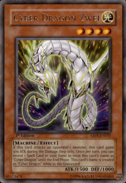Cyber Dragon Zwei [ABPF-EN035] Rare (ONLINE ORDER ONLY)
