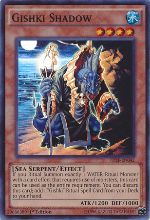 Gishki Shadow [THSF-EN042] Super Rare (ONLINE ORDER ONLY)