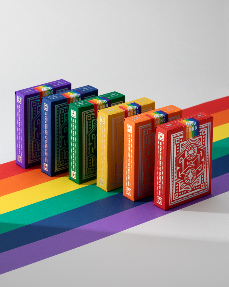 DKNG Rainbow Wheels Playing Cards (ONLINE ORDER ONLY)
