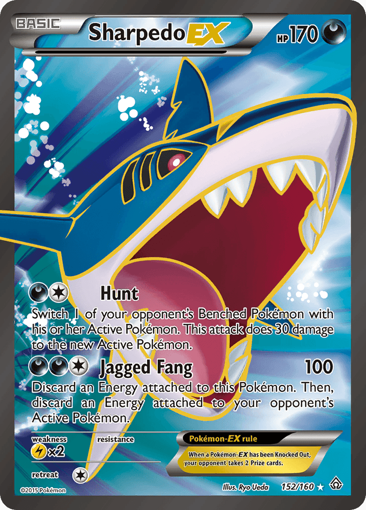 Sharpedo EX (152/160) [XY: Primal Clash] (Online Only)