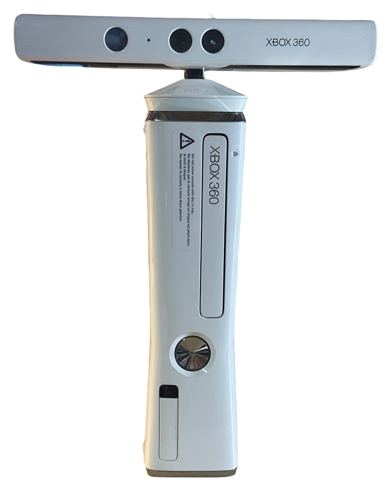 Xbox 360 Slim Console 4GB White Kinect Bundle - Xbox 360 (Online Order Only)