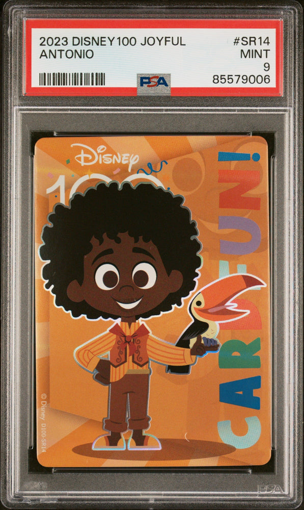 2023 CARD FUN DISNEY 100 JOYFUL ANTONIO SR14 PSA 9 (Online Order Only)