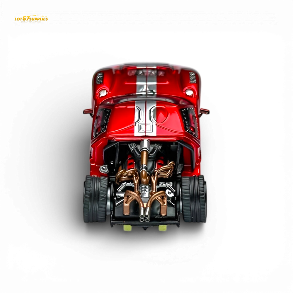 (Pre-Order) Rhino Model RM Ford GT40 - Transparent Red 1:64 (ONLINE ORDER ONLY)