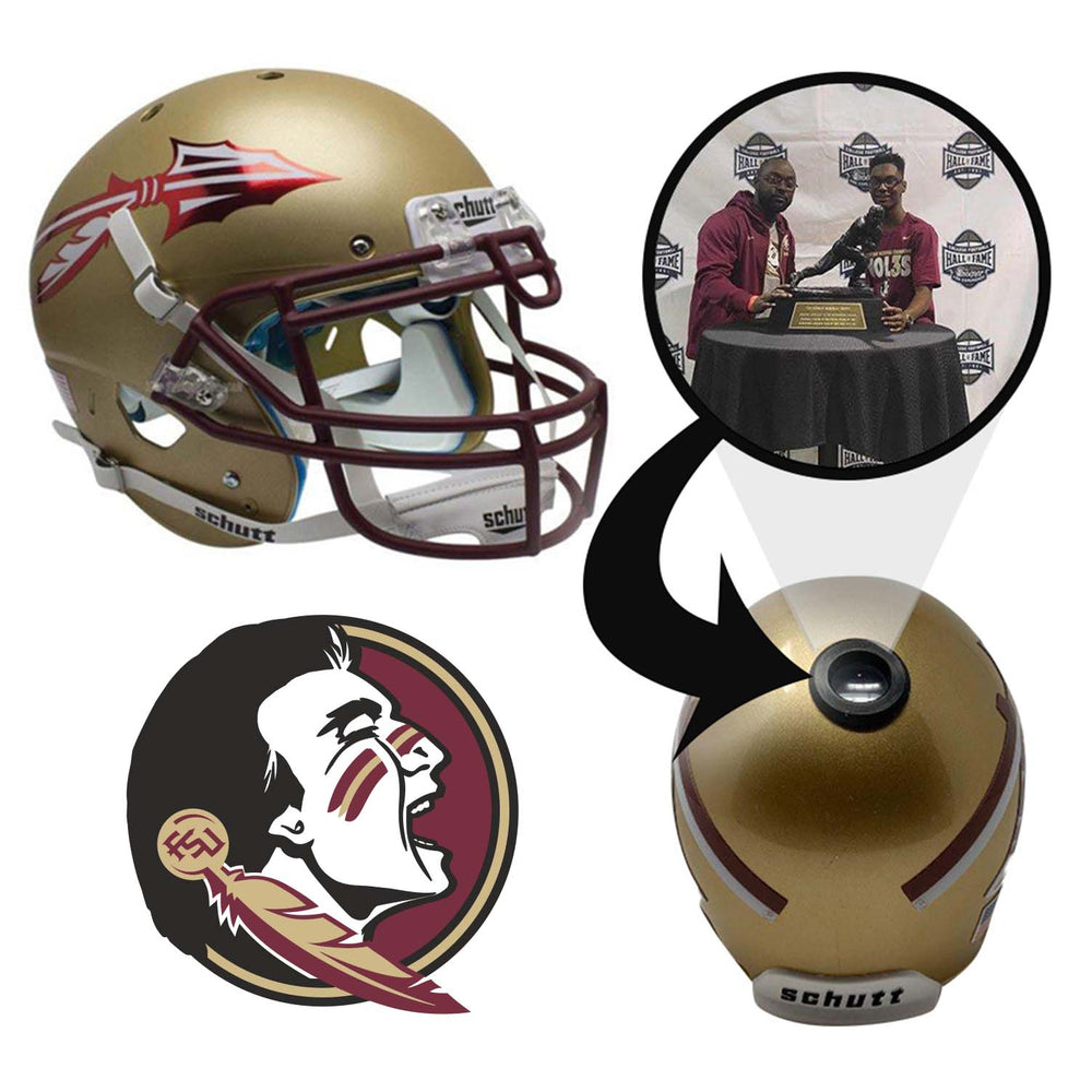 Florida State Seminoles College Football Collectible Mini Helmet - Picture Inside - FANZ Collectibles (Online Order Only) (ONLINE ORDER ONLY)