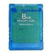 8MB Memory Card [Blue] - PlayStation 2 (Online Order Only)