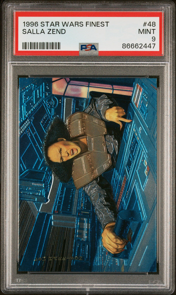 1996 STAR WARS FINEST SALLA ZEND  #48 - PSA 9 (Online Order Only)