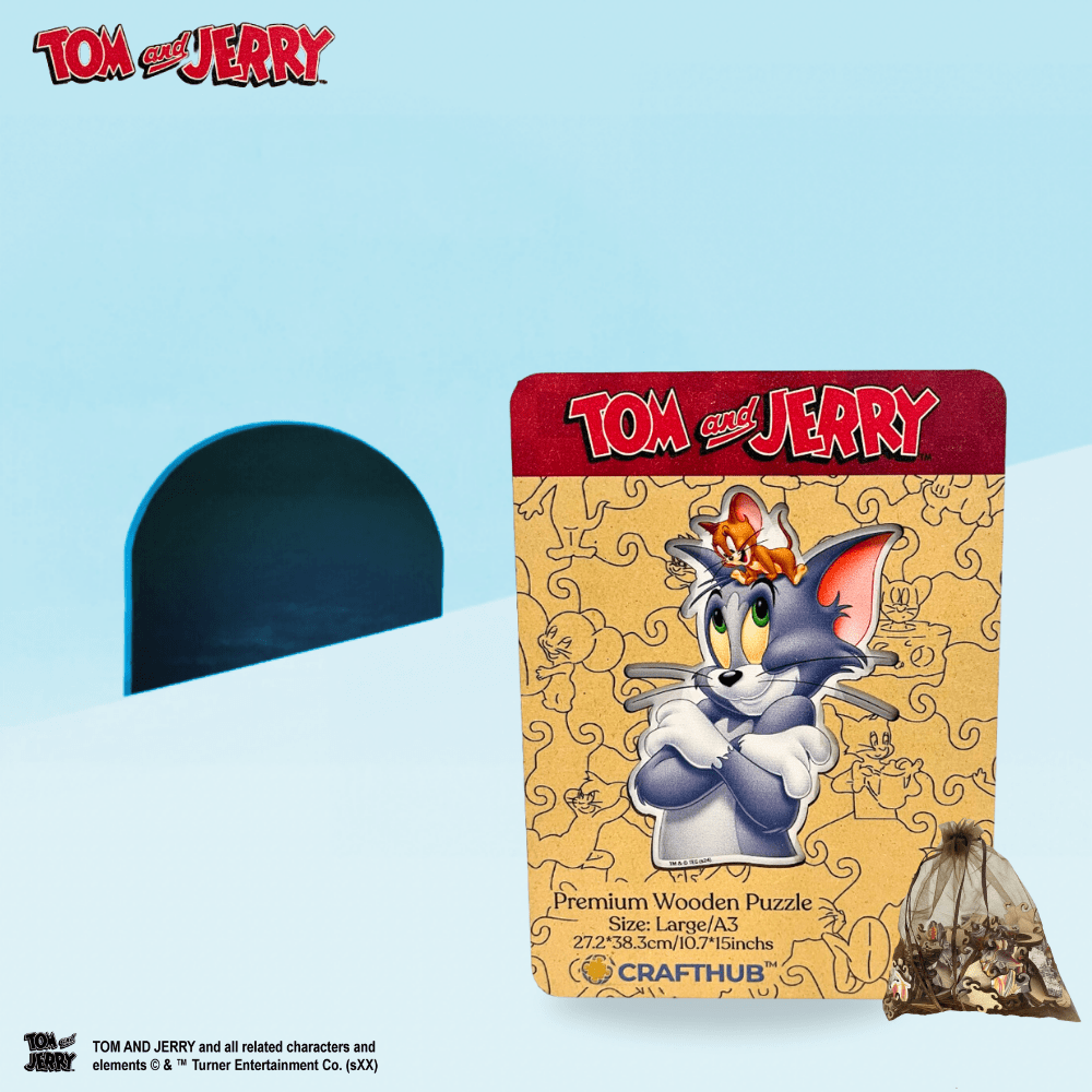 Tom & Jerry United Wooden Jigsaw Puzzle (Online Order Only)