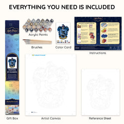 Ravenclaw Crest - Paint By Numbers Kit (ONLINE ORDER ONLY)