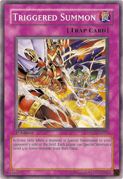 Triggered Summon [DP07-EN021] Common (ONLINE ORDER ONLY)