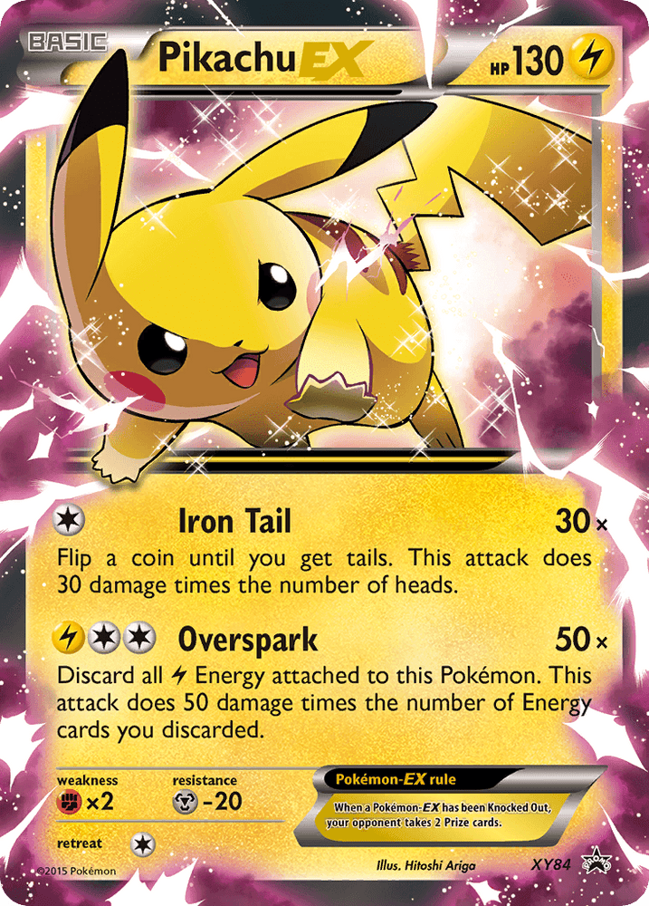 Pikachu EX (XY84) [XY: Black Star Promos] (Online Only)