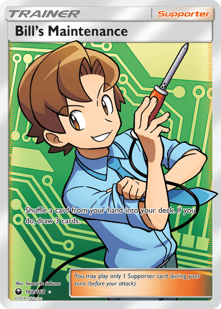 Bill's Maintenance (162/168) [Sun & Moon: Celestial Storm] (Online Only)