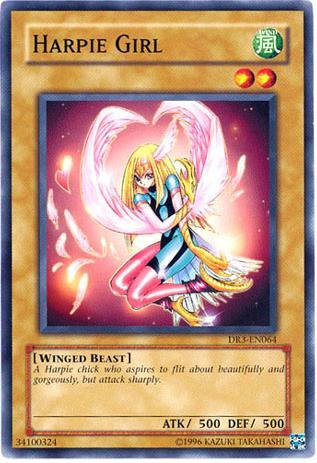Harpie Girl [DR3-EN064] Common (ONLINE ORDER ONLY)