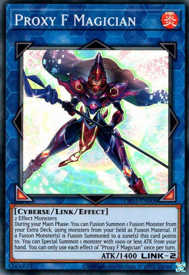 Proxy F Magician [OP15-EN009] Super Rare (ONLINE ORDER ONLY)