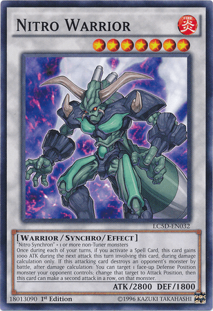 Nitro Warrior [LC5D-EN032] Common (ONLINE ORDER ONLY)
