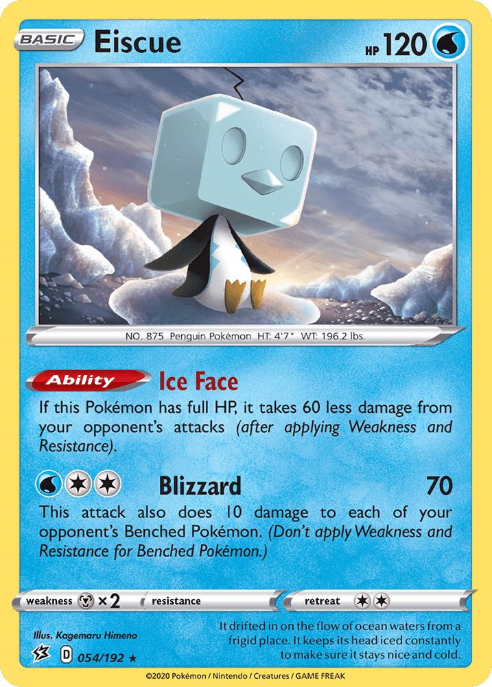 Eiscue (054/192) [Sword & Shield: Rebel Clash] (Online Only)