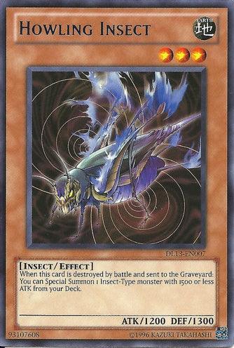 Howling Insect (Blue) [DL13-EN007] Rare (ONLINE ORDER ONLY)