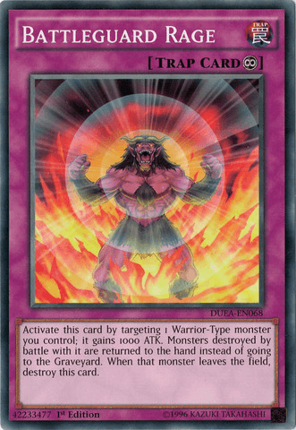 Battleguard Rage [DUEA-EN068] Common (ONLINE ORDER ONLY)