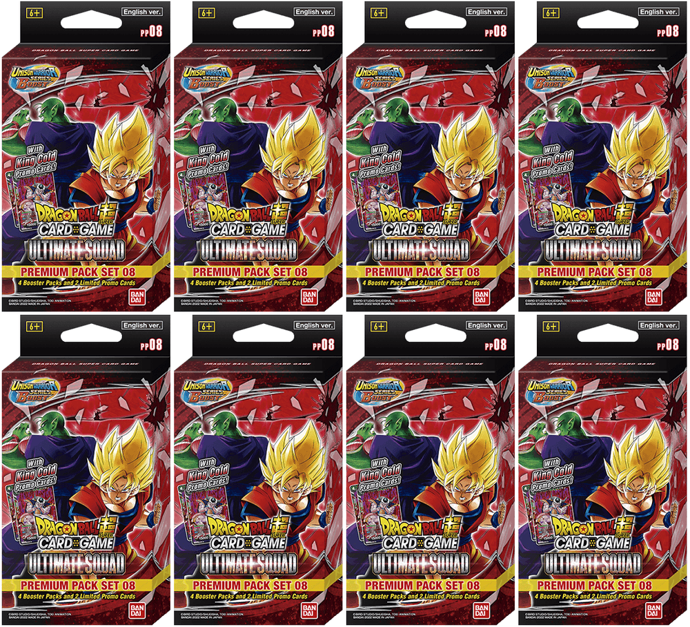Unison Warrior Series BOOST: Ultimate Squad [PP08] - Premium Pack Set Display (ONLINE ORDER ONLY)