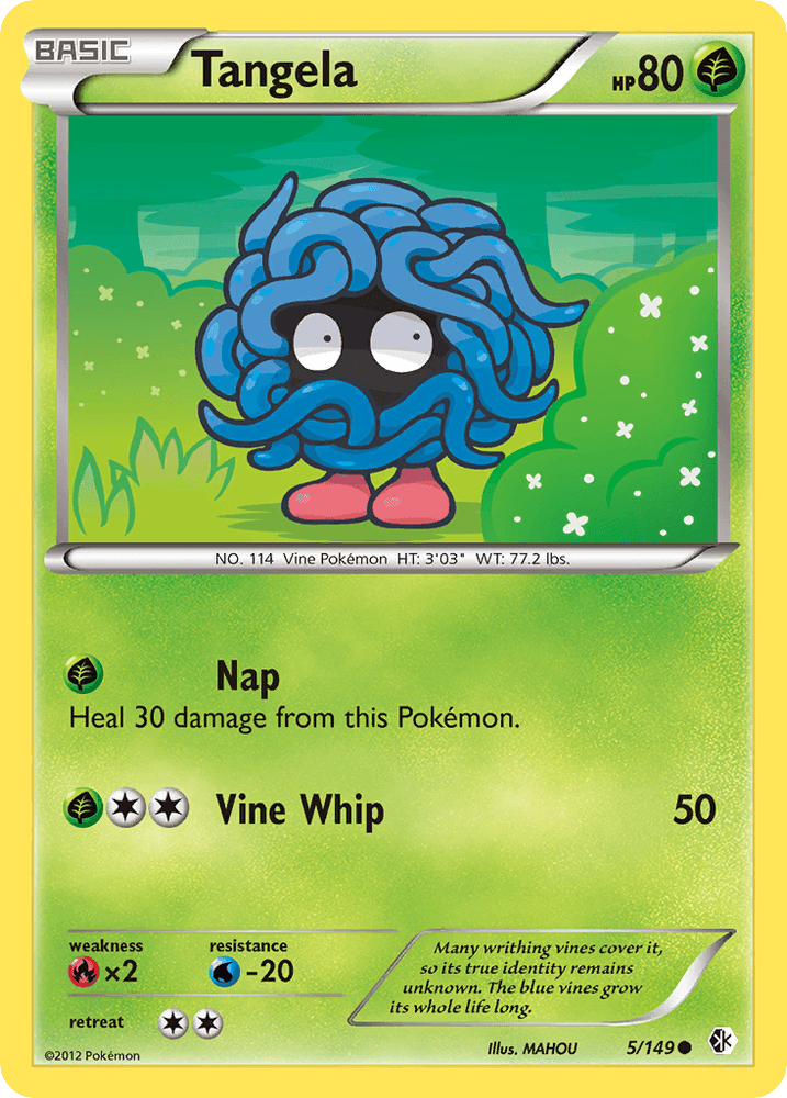 Tangela (5/149) [Black & White: Boundaries Crossed] (Online Only)