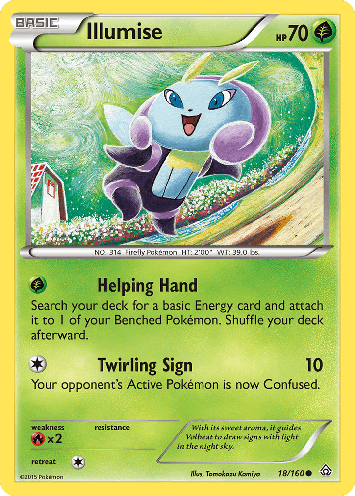 Illumise (18/160) [XY: Primal Clash] (Online Only)