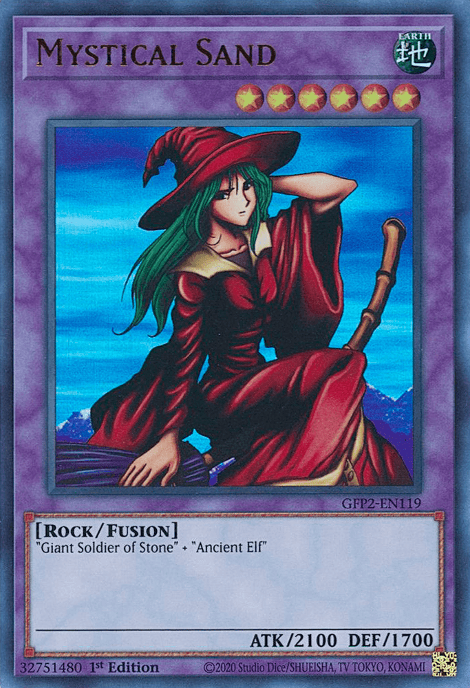 Mystical Sand [GFP2-EN119] Ultra Rare (ONLINE ORDER ONLY)