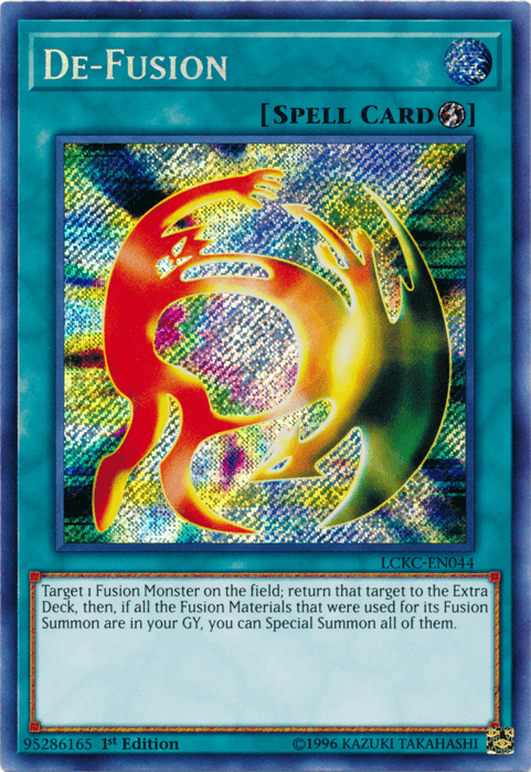 De-Fusion [LCKC-EN044] Secret Rare (ONLINE ORDER ONLY)