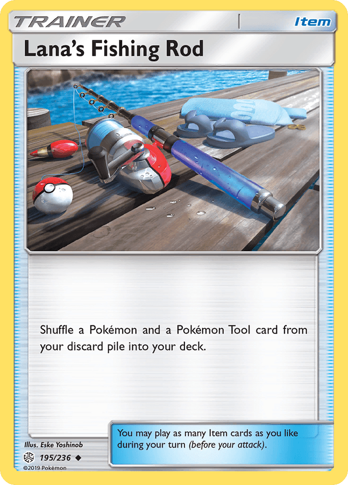 Lana's Fishing Rod (195/236) [Sun & Moon: Cosmic Eclipse] (Online Only)