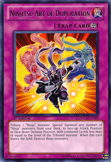 Ninjitsu Art of Duplication [ORCS-EN089] Rare (ONLINE ORDER ONLY)