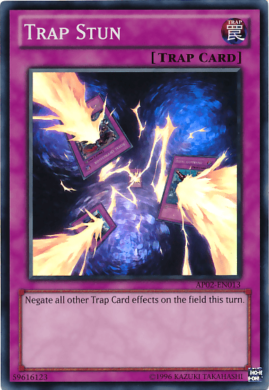 Trap Stun [AP02-EN013] Super Rare (ONLINE ORDER ONLY)