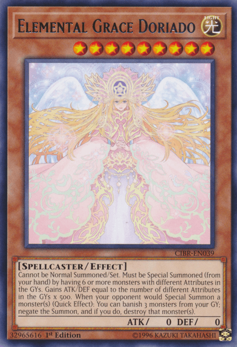 Elemental Grace Doriado [CIBR-EN039] Rare (ONLINE ORDER ONLY)