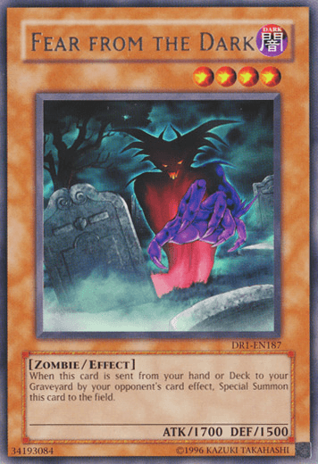 Fear from the Dark [DR1-EN187] Rare (ONLINE ORDER ONLY)